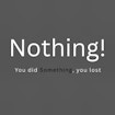 Nothing