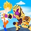 Stickman Warriors Superhero Fight